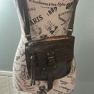 Stylish Gray Shoulder Bag